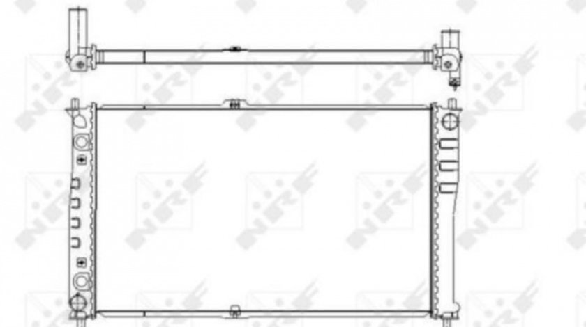 Radiator apa Kia SEDONA Mk II (GQ) 1999-2016 #3 01333009