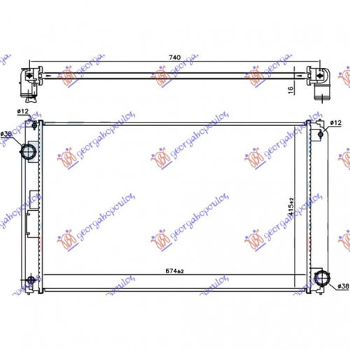 Radiator Apa - Lexus Nx 2017 , 1640036080