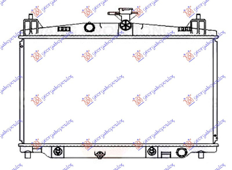 Radiator Apa - Mazda 2 2007 , Zy84-15-200a