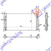 Radiator Apa - Mazda 3 Sdn-H/B (Bl) 2008 , R2ah-15-20y