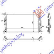Radiator Apa - Mazda 3 Sdn-H/B (Bl) 2008 , R2ah-15-20y