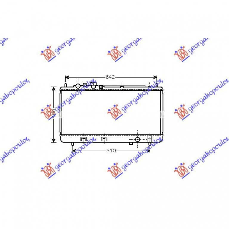 Radiator Apa - Mazda 323 F 1998 , Zl01-15-200