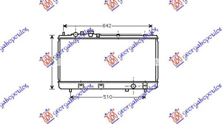 Radiator Apa - Mazda 323 Sdn 1998 , Zl33-15-200