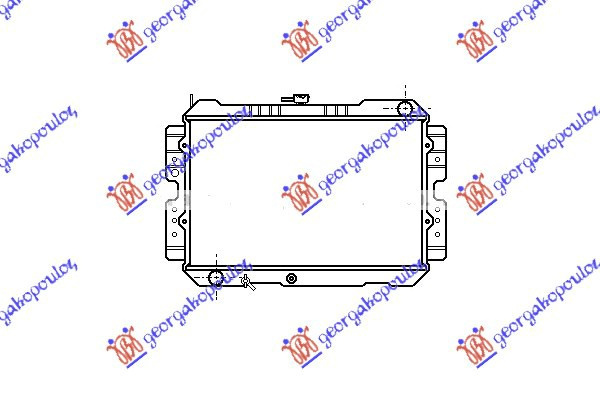 Radiator Apa - Mazda P/U 2/4usi 1986 , F650-15-200