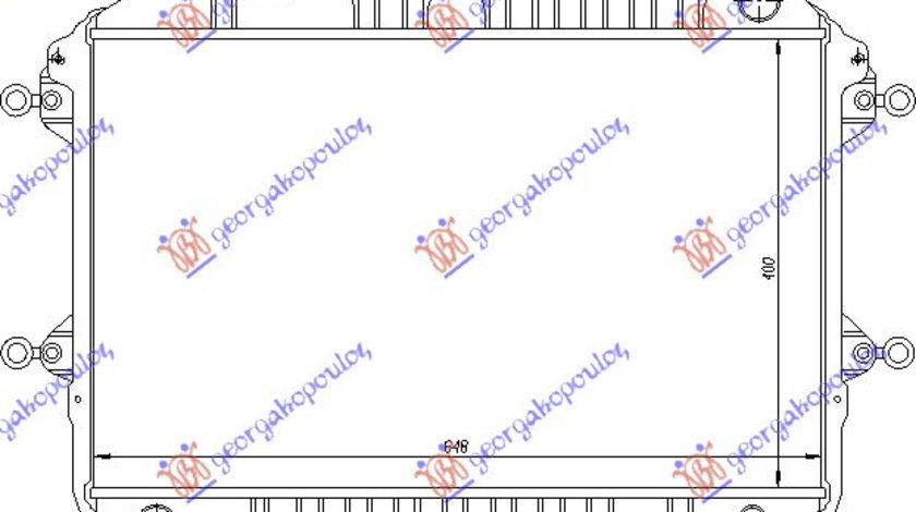 Radiator Apa - Mazda P/U 2/4usi 1986 , G607-15-200a