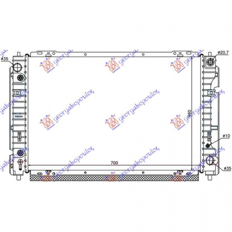 Radiator Apa - Mazda Tribute 2002 , 4135748