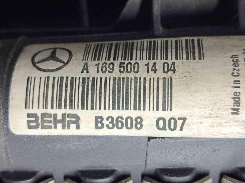 Radiator apa Mercedes Clasa A (W169) [Fabr 2004-2012] A1695000603 A1695001404 2.0 CDI 640942 2.0 CDI 640942 60KW / 82CP