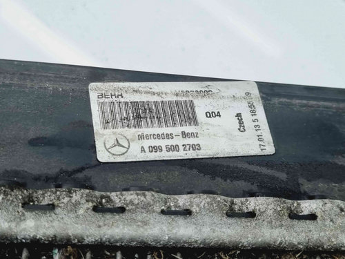 Radiator apa Mercedes Clasa E (W207) Coupe AMG [Fabr 2009-2012] A0995002703 2.2 CDI 651911 2.2 CDI 6...