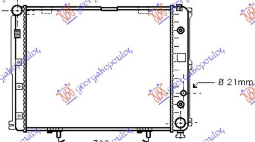 Radiator Apa - Mercedes E Class (W124) 1993 , A1245006303