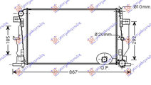 Radiator Apa - Mercedes Sprinter 209-524 (W906) 20...