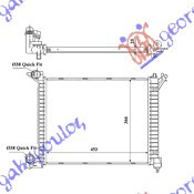 Radiator Apa - Mini Cooper/One (R50/R53)2002 2003 , 7788753