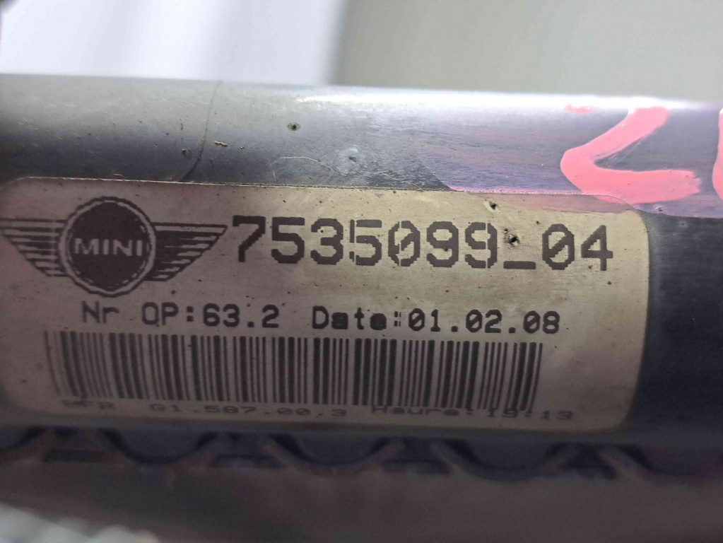 Radiator apa MINI Cooper (R56) [Fabr 2006-2014] 7535099 80KW / 109CP