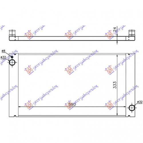 Radiator Apa - Mini Paceman (R61)2013 2014, 17112751275