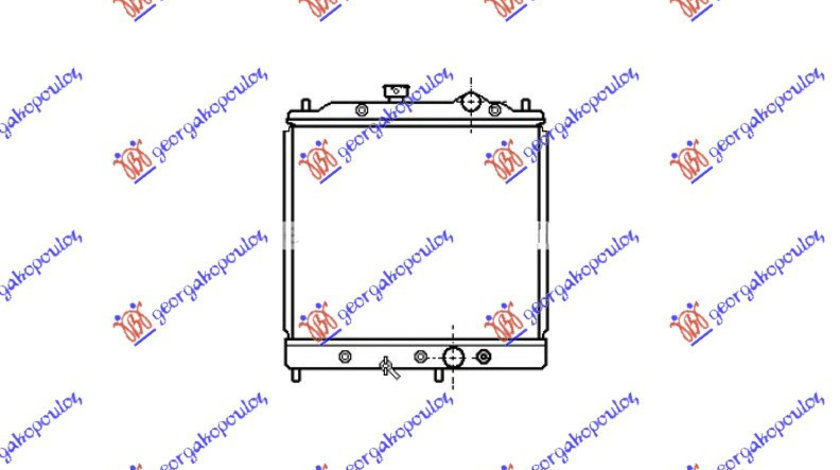 Radiator Apa - Mitsubishi Lancer (C61/5) 1989 , Mb538540