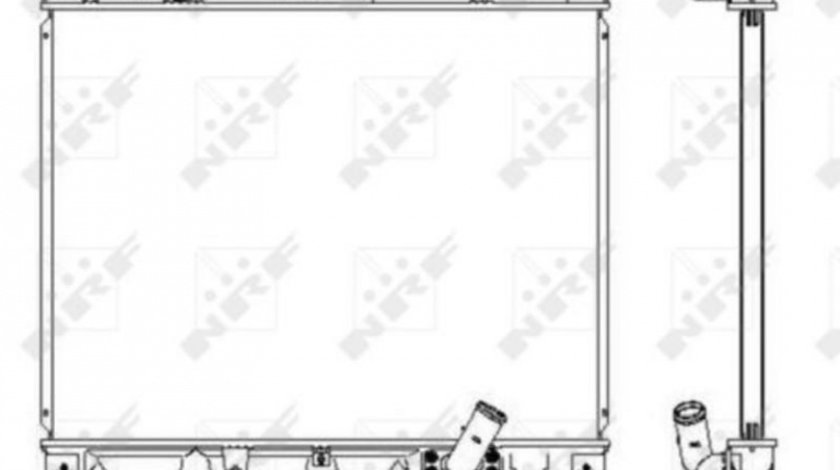 Radiator apa Mitsubishi PAJERO/SHOGUN II (V3_W, V2_W, V4_W) 1990-1999 #3 119070