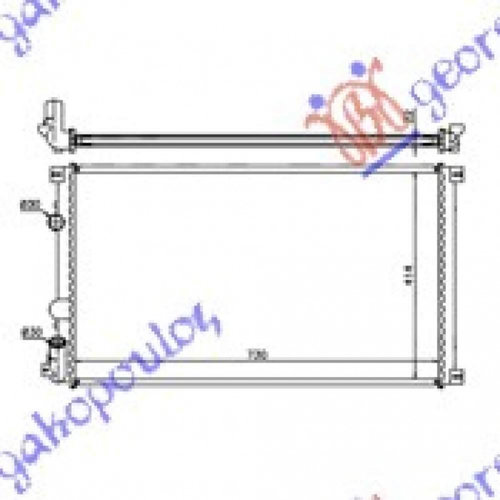 Radiator Apa - Nissan Interstar 2002 , 9161437