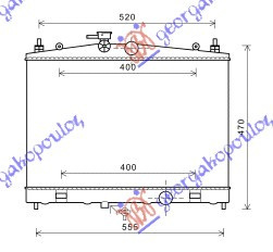 Radiator Apa - Nissan Juke 2010 , 21410ee000