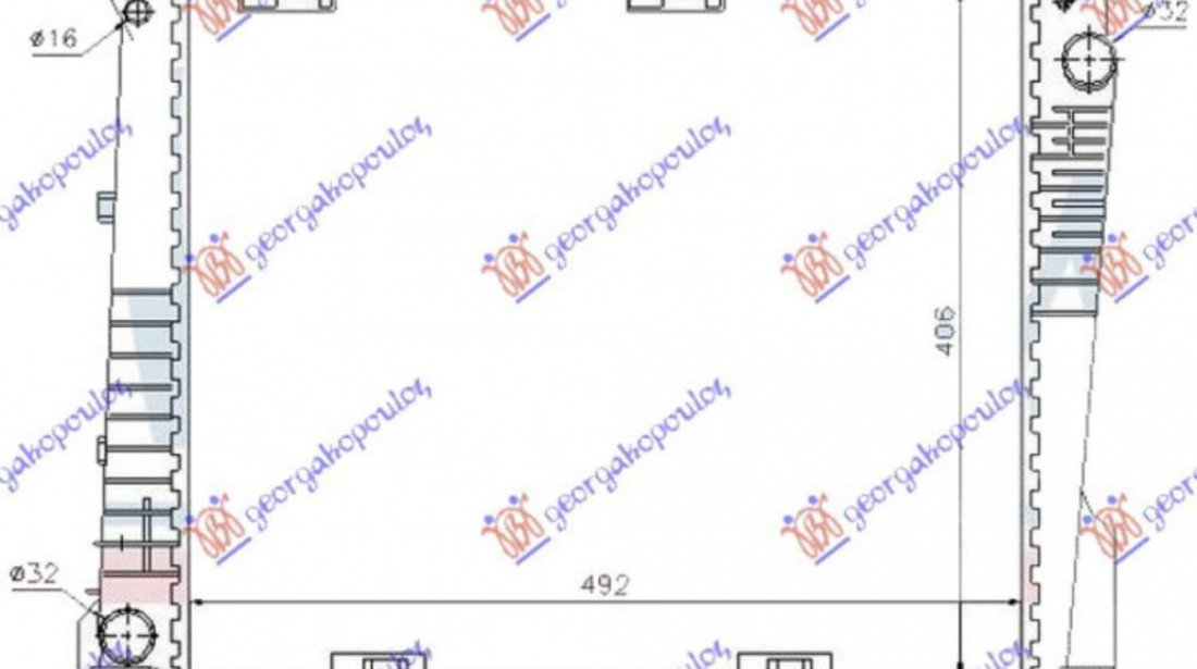 Radiator Apa - Nissan Note 2006 , 21400ax601