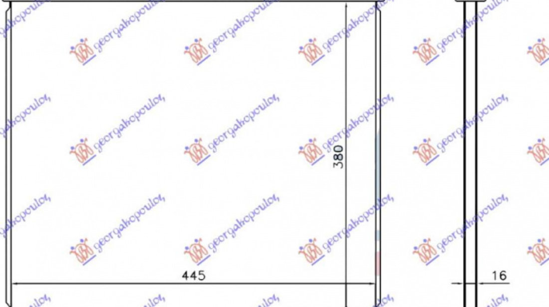 Radiator Apa - Nissan Note 2006 , 21410-Ay602