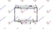 Radiator Apa - Nissan P/U (D22) Navara 2 Usi-4usi ...