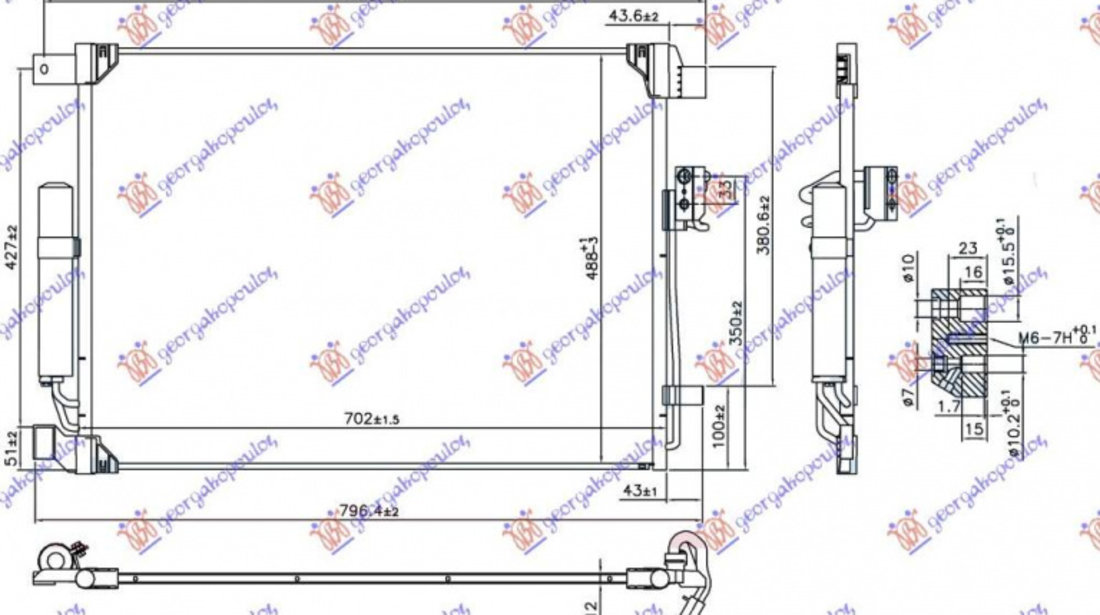 Radiator Apa - Nissan P/U (Np300) Navara 2 Usi-4usi 2015 , 214604jm0a