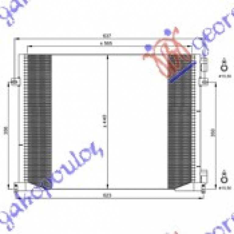 Radiator Apa - Nissan Primastar 2002 , 8