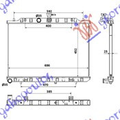 Radiator Apa - Nissan X-Trail 2001 , 21400jg700