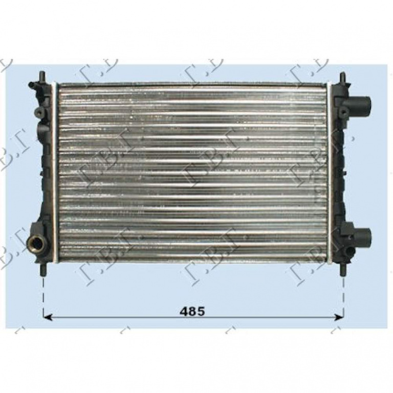 Radiator Apa - Opel Combo 1985 , 1302026