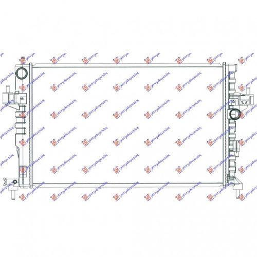 Radiator Apa - Opel Corsa C2000 2001 , 1300233