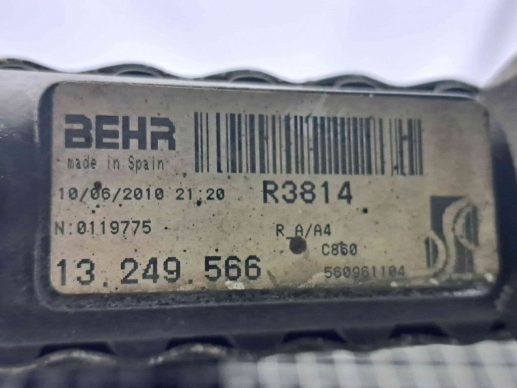Radiator apa Opel Corsa D [Fabr 2006-2013] 13249566 1.4 Benz A14XER 1.4 Benz A14XER 55KW / 75CP