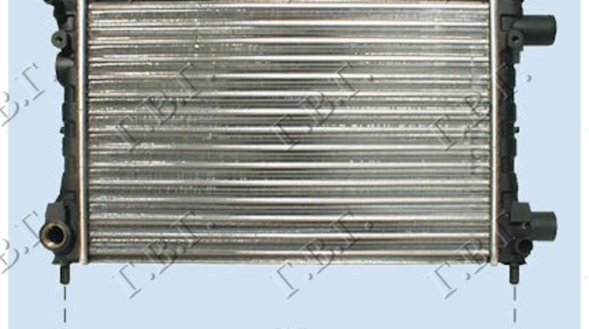 Radiator Apa - Opel Kadett D 1980 , 1302197