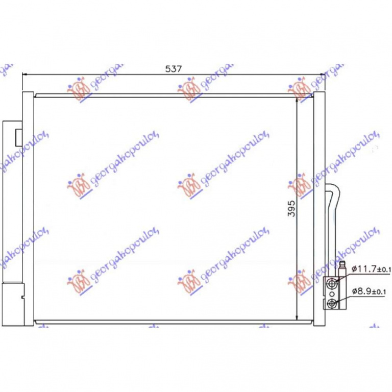 Radiator Apa - Opel Meriva 2014 , 1300310
