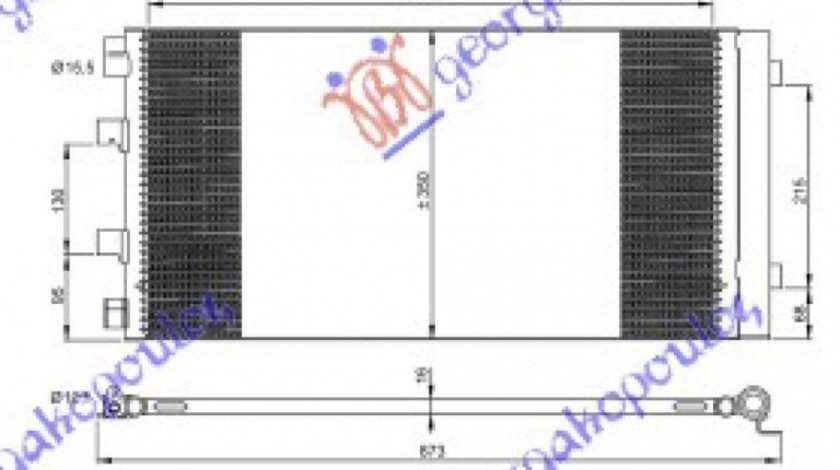 Radiator Apa - Opel Movano 1999 , 21400-5447r