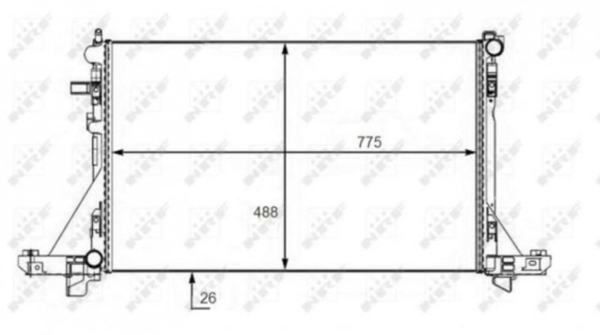 Radiator apa Opel MOVANO B caroserie 2010-2016 #3 180099N