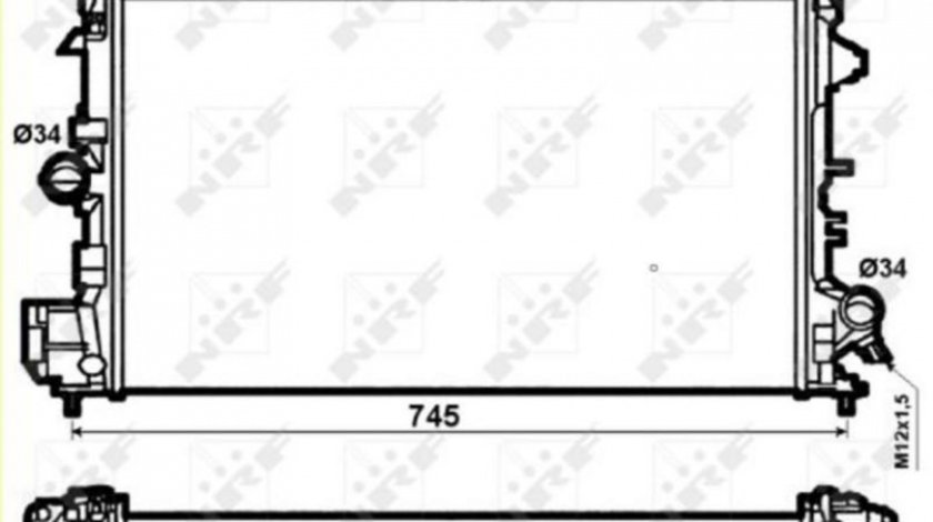 Radiator apa Opel SIGNUM 2003-2016 #2 01073141
