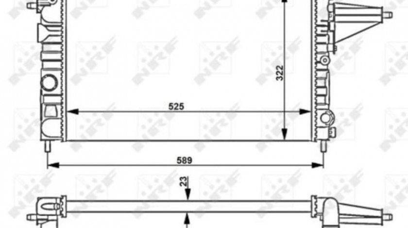 Radiator apa Opel VECTRA A (86_, 87_) 1988-1995 #2 01072020