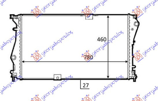 Radiator Apa - Opel Vivaro 2006 , 4406359