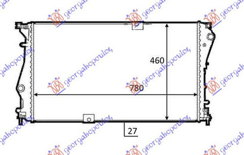 Radiator Apa - Opel Vivaro 2006 , 4406359