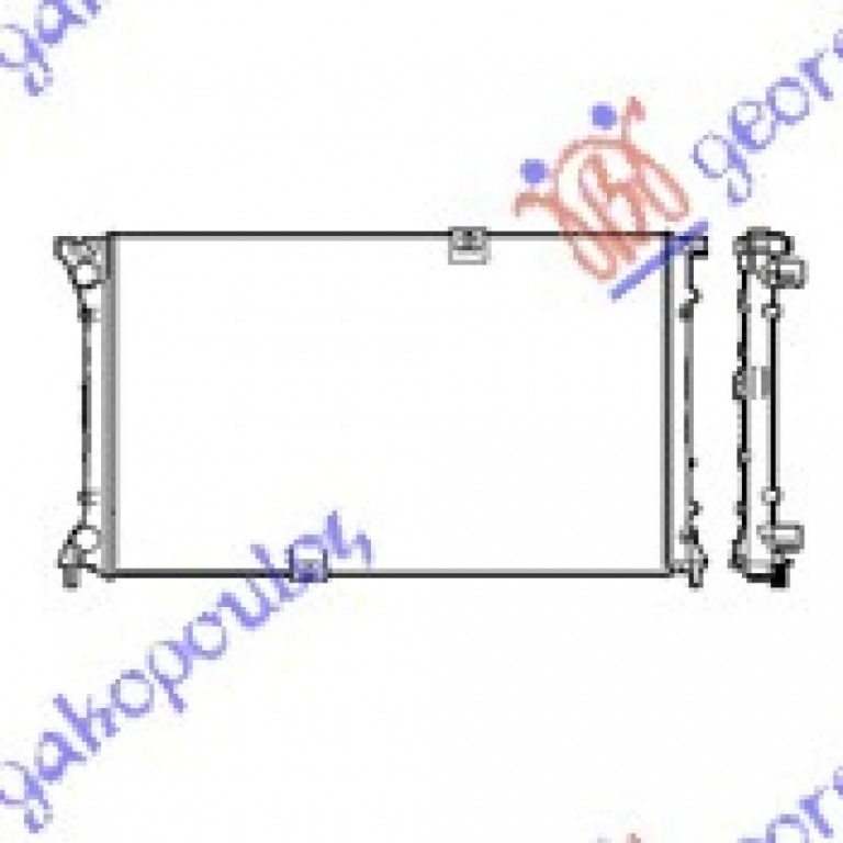 Radiator Apa - Opel Vivaro 2006 , 4408645