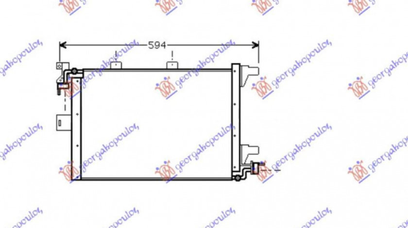 Radiator Apa - Peugeot 106 1992 , 1301v6