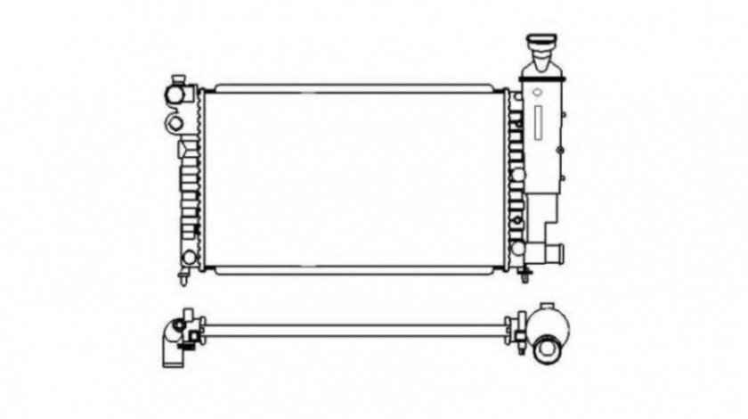 Radiator apa Peugeot 106 Van (1_) 1991-2001 #2 01082068