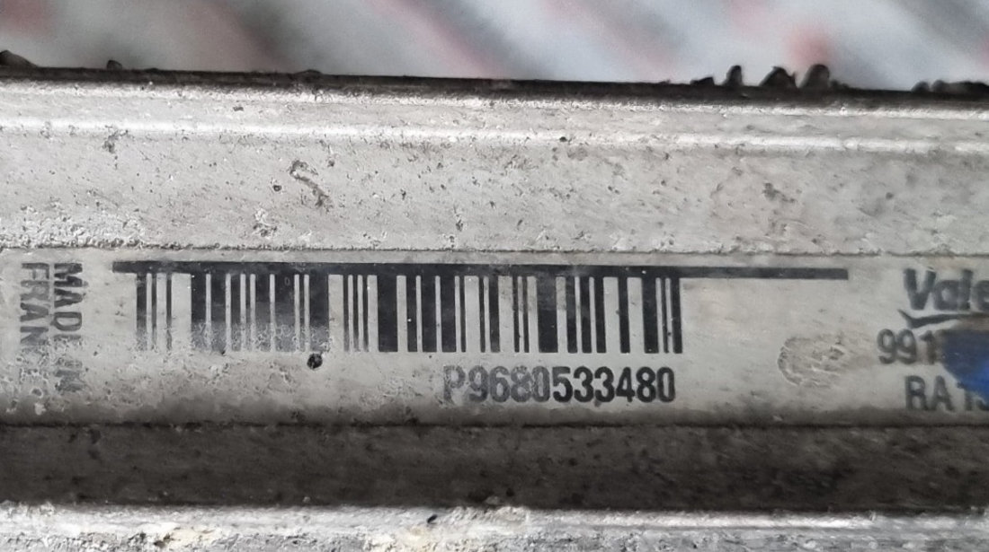 Radiator apa Peugeot 407 1.6 HDi 109cp cod piesa : 9680533480