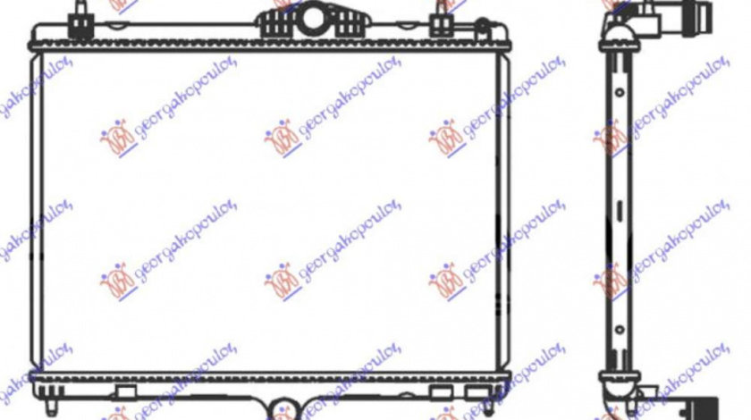 Radiator Apa - Peugeot 508 2012 , 1330?2