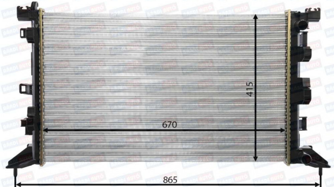 Radiator apa / racire BA0821000421 renault laguna III latitude ⭐⭐⭐⭐⭐