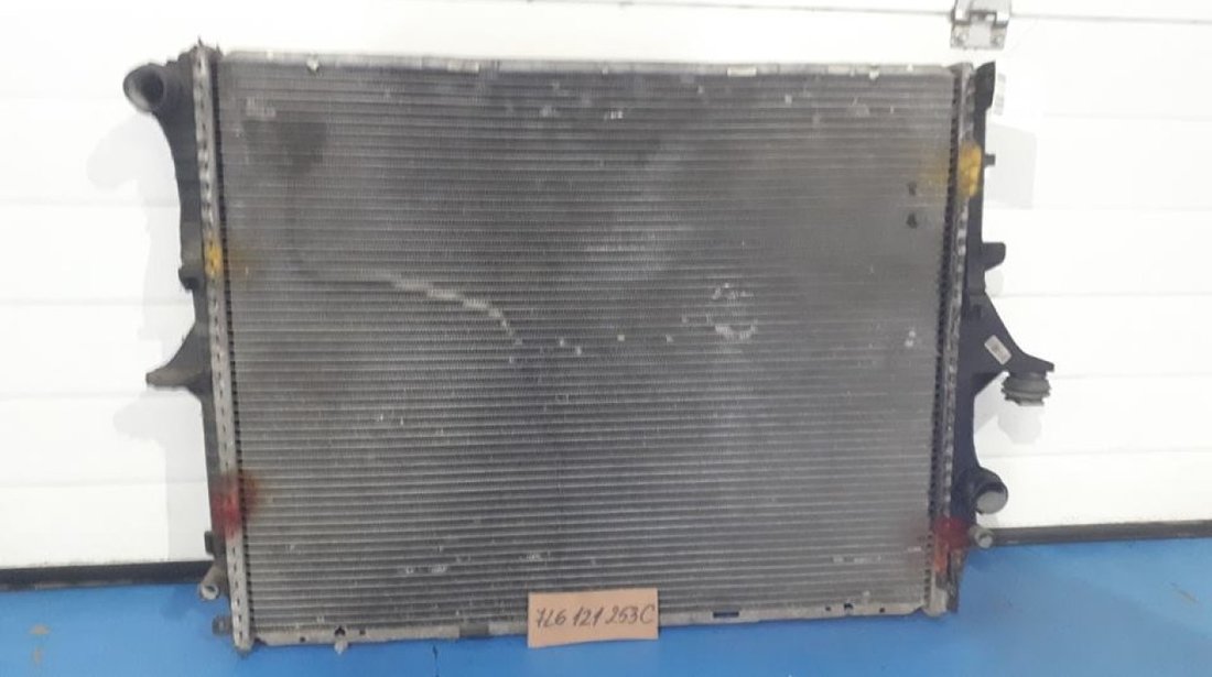 Radiator apa racire motor 7L6121253C Volkswagen Touareg 2.5 tdi R5 120128 KW 2003-2010