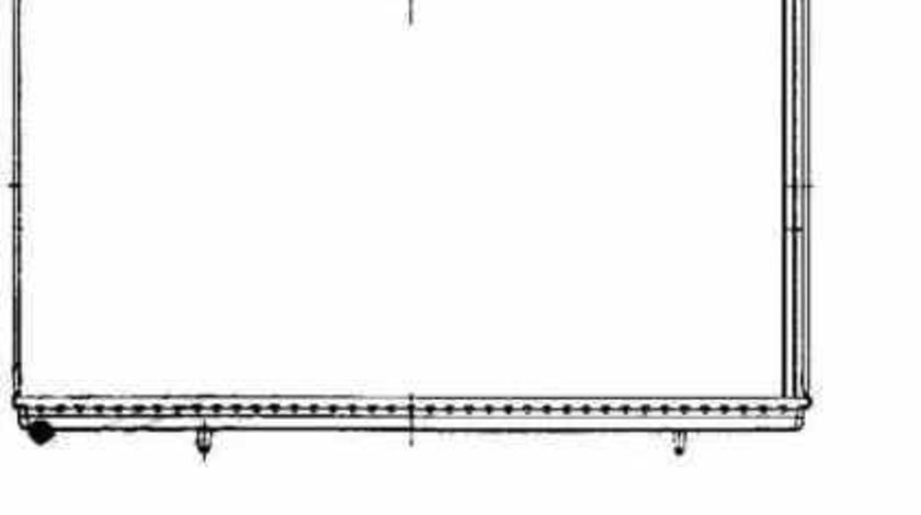 Radiator apa racire motor CITROËN C5 III RD NRF 50442