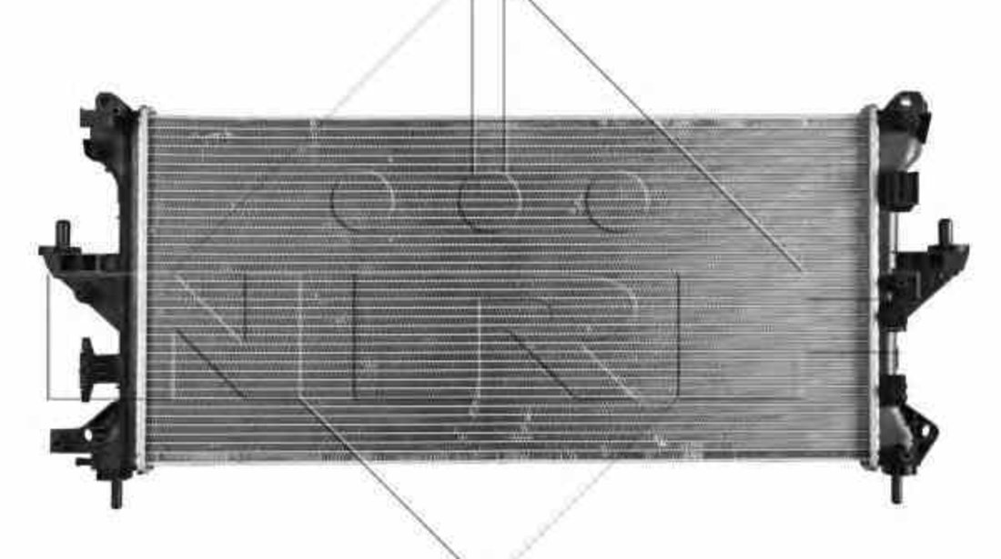Radiator apa racire motor CITROËN JUMPER platou / sasiu NRF 53199