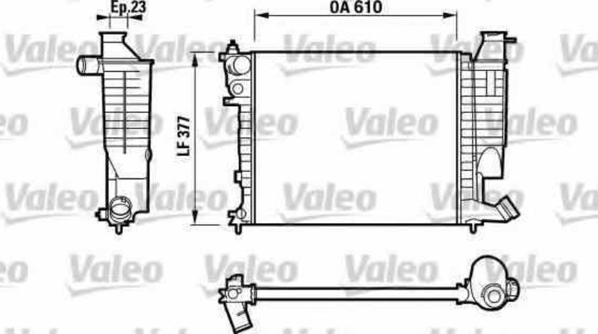 Radiator apa racire motor CITROËN XSARA Break N2 VALEO 732535