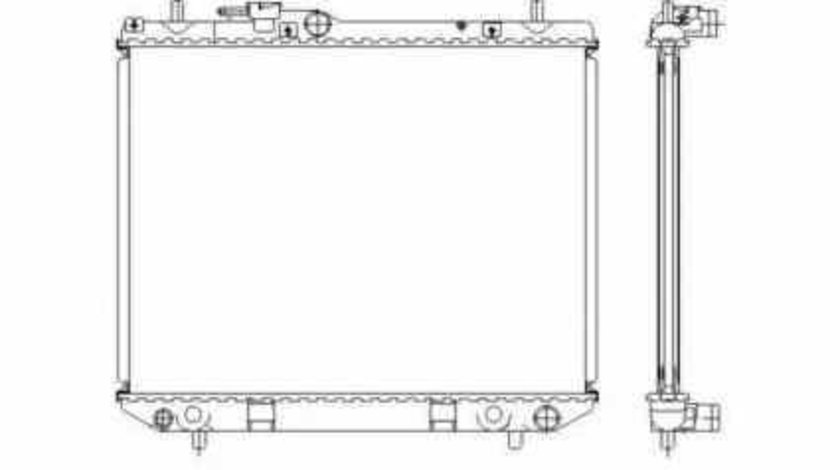 Radiator apa racire motor DAIHATSU TERIOS J1 NRF 53536