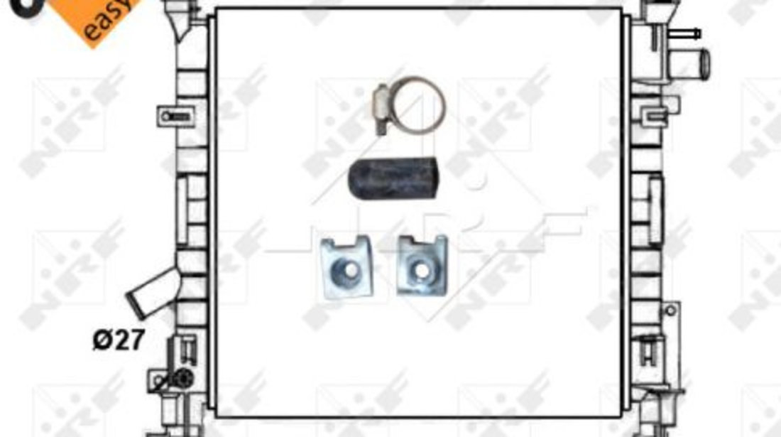 Radiator apa racire motor FORD KA, STREET KA 1.3/1.6 intre 1996-2008 cod intern: 53651RRG